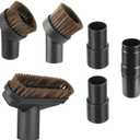 6 Pack For Shark Vacuum Attachments Replacement Shark Vacuum Brush Attachment with Vacuum Hose Adapter, 1 1/4 Vacuum Attachments for Multiple Household Vacuum Cleaners