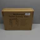 Toilet Rails - Toilet Safety Rail for Elderly Adults - Adjustable Bathroom Toilet Handles - Toilet Safety Frame & Rails - Toilet Grab Bars for Senior, Handicap & Disabled,Fits Most Toilets