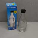 sodastream - Carbonating Carafe for Aqua Fizz machines | Eco-Friendly Reusable Glass Bottle | Keeps Sparkling Water Fresh | Dishwasher Safe | 24 Fl Oz | NOT compatible with other machines (20.8 Ounces, Clear)