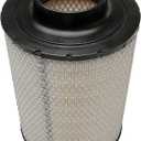 Replacement Air Filter Upgrade for Diesel Trucks Universal 4” - Compatible with Ford 7.3L Powerstroke, Dodge Cummins 5.9L and More - Replaces 46637, 25177209, A1474C, PA2818, 9576B085011, AH1141