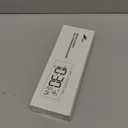 Netzu Alarm Clocks for Bedrooms, Digital Clock with Date Temperature and Weekday, Manual DST, Snooze, 2 Alarms, 4 Volumes for Living Room Home Bedside Desk (Black)