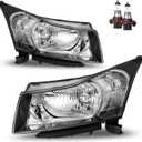Headlights Assembly for 2011-2015 Chevy Cruze Diesel/2015 Cruze L, for 11-15 Cruze/16 Limited Headlamp Replacement Driver & Passenger Side