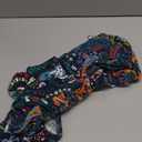 Smiry Stretch Printed Office Chair Armrest Covers, 1 Pcs Soft Fit Removable Washable Computer Desk Chair Arm Covers Protector, Blue Green