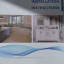 30 White Undermount Kitchen Sink, Hugsleek Topmount & Undermount Kitchen Sink 30x18 inch White Porcelain Ceramic Fireclay Sinks Dual Mount Accessories Single Bowl Under Counter Sinks Basin Drop In