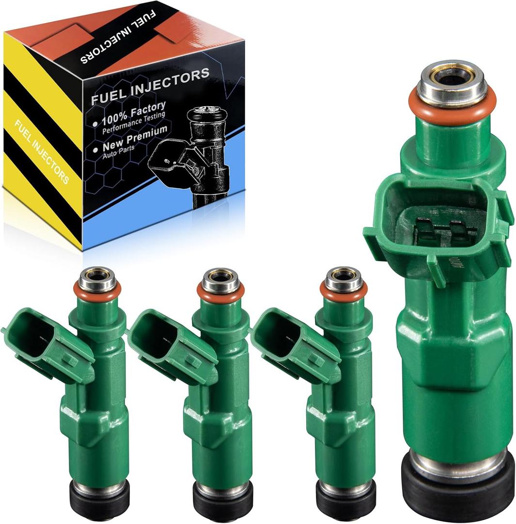 Fuel Injectors Fit For:-Toyota Echo 2001-2005, Prius 2001-2009 For:-Scion xA xB 2004 2005 2006 1.5L OE# 23250-21020 842-12234 FJ343 158-0559 84212234 1580559 (Set of 4)