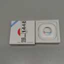 Wireless Charging Case for Oura Ring 4 Charger, 2000mAh Portable Travel Charger Station Fits All-Sized Ring Gen 4, 30-Day Runtime (Official Dock NOT Included) (White)