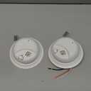 BRK First Alert 9120BFF/ SMI100-AC Smoke Detector, Hardwired Alarm with Battery Backup, White, 1-Pack