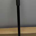 TYRON Mini Thin Closet Rods for Hanging Clothes, 1/2" Diameter,12 to 18 In. Adjustable Closet Rod, Metal Closet Bar Hanging Rod for Baby Kids Closet, Small Space (Black,2 Pcs)