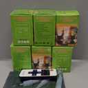 Dimmable Mini Jewelry Display Lights, 6-Pack 1.5W Adjustable Mini Spotlights, Warm White Spotlight, Led Spotlight for Counter Cabinet Showcase with Brightness Remote Controller