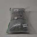 Hyha Waterproof Couch Cushion Covers, Against Spills, Couch Cover for Dogs Washable, Thick Elastic Jacquard Fabric, Waterproof Sofa Seat Slipovers for Pets (3 Pieces, Light Grey)