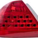 EPIC LIGHTING Halogen Replacement Spec Tail Light Compatible with HONDA 06-07 ACCORD [ HO2818130 33551SDAA32 ] Left Driver Side