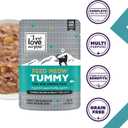 I and love and you Feed Meow Tummy Wet Cat Food - Tuna + Pumpkin - Digestion Support, Grain Free, Shredded, 3oz Pack of 12