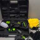 Cordless Pressure Washer, 900PSI Cordless Car Pressure Washer with 1 Batteries, 6 in 1 Nozzle, 10 Speed Adjustment/Battery Level Display, 5 Meter Hose, for Cleaning, Car Washing, Floor Washing