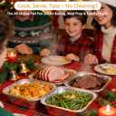 8x8 Aluminum Pans - 20 Pack Disposable Foil Pans, Aluminum Roasting Trays for Holiday Cooking, Parties Meal Prep, Storage, Heating and Baking
