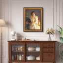 ArtXO 6x8 Picture Frames Brown: Antique Frames Display 8x6 Family Friends Photo for Home Wall Decor - Vinatge Vertical/Horizontal Wall Photo Frame 6x8