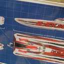 Pro Boat RC Blackjack 42" 8S Brushless Catamaran RTRBattery and Charger Not Included Black/Orange PRB08043T1