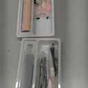 SUNPRO 2 Pack Rechargeable Sonic Electric Toothbrush for Adults, 6 Modes for Deep Cleaning, Include Smart Timer and 8 Soft Brush Heads (Black+Pink)