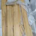 Wire Shelf Covers, Bamboo Wire Rack Covers for Pantry, Closet，Kitchen (5pcs, 24" W x 12" D, Natural)