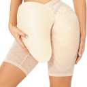 Hip Pads Shapewear Shorts for Women Curvy Hip Enhancer Booty Pads, All-Day Comfort for Daily & Special Occasions (S)