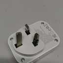 UK Adapters for Travel 2 Pack, TESSAN Type G US to UK Plug Adapter with 4 Outlets 3 USB Charger(1 USB C Port), Power Adaptor for USA to Ireland Scotland Dubai Hong Kong England British Kenya London