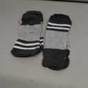 Grey Men's No Show Socks 8 Pairs, Size 10-13