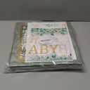 Sage Green Baby Shower Decorations, Gender Neutral Baby Shower Decorations, Greenery Baby Shower Party Supplies, Oh Baby Backdrop Tablecloth Balloon Garland BABY Box Welcome Baby Banner