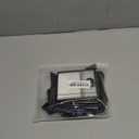 Tenare 7 Pack 4×2.8×4.5 Inch Mini Clear Plastic Gift Bags with Handles Valentines Extra Small Transparent Party Favor Bags Bulk with Ribbon Tissue Paper for Wedding Party Supplies(Black)