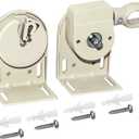 Cordless Bracket, Sunshade Replacement Accessory, Suitable for Coolaroo External Roller Blinds and Cordless Roller Blinds,Universal for Outdoor/Indoor sunshades(Beige)