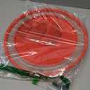 Tovolo Microwave Splatter Cover for Food, Large (Candy Red Apple) - Collapsible & Vented Silicone Splatter Guard Lid - Microwave Plate & Dish Cover with Handle - BPA-Free Kitchen Gadget for Meal Prep