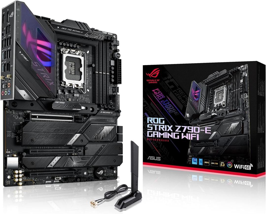 ASUS ROG Strix Z790-E Gaming WiFi Intel Z790 LGA 1700 ATX (Z790)