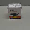 Car Heater Portable Car Heater : 2 in 1 Fast Heating Defrost Defogger That Plugs into Cigarette Lighter for SUV Jeeps 12V 150W(Black)