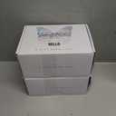 2 x Essential Oil Diffuser Set, Natural Crystal Stone, Freesia Aromatherapy Diffuser, Home Fragrance, Reed Diffuser, for Bedroom, Bathroom, Shelf Decor