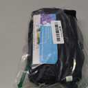 wegreeco Washable Female Dog Diapers Highly Absorbent Reusable Diapers for Dog in Heat Dog Period Diapers, 3 Pack (Black,Large (Large (15"-17" Waist))