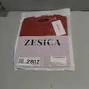 ZESICA Women's Summer Hollow Out Crochet Cover Ups 2026 Short Sleeve Crewneck Sweater Shirts Beach Vacation Outfits (M)
