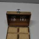 Cypress Home Wedding Decor and Then Two Become One Mr. and Mrs. Wooden Ring Holder Decorative Box - 5W x 6D x 2H Elegant Wedding Proposal Rustic Gift Box