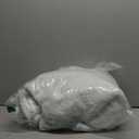 30Inch White Christmas Tree Skirt- Faux Fur Plush Small Christmas Tree Skirt Holiday Party Indoor Outdoor Christmas Decorations for Merry Christmas