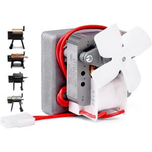 Upgraded 2.0 RPM Auger Motor Replacement Parts for Traeger, Pit Boss Wood Pellet Grills & Camp Chef Smokers, Oklahoma Joe's & Cuisinart WoodCreek Pellet Grill, Barbecue Auger Motor, 120V 60Hz 2 Pole