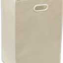 Simple Houseware Foldable Closet Laundry Hamper Basket, Beige