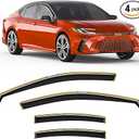 In-Channel Rain Guards Fit for Toyota Camry 2025-2026 Window Rain Guard Extra Durable Window Deflectors Window Vent Visors Vent Shades Exterior Car Accessories