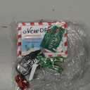 New Driver Christmas Ornament - Customizable Santa Driver's License New Car and Keys Holiday Tree Decoration Keepsake for Teens and Driving Test (Red)