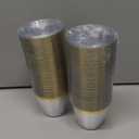 Goodluck 100PCS 9oz Gold Plastic Cups for Party, Disposable Gold Rim Cups, Plastic Cocktail Glasses for Wedding Thanksgiving, Christmas, and Parties