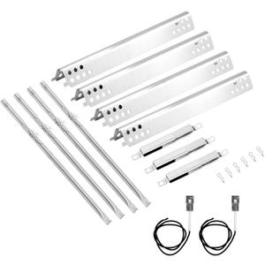 463342119 Grill Replacement Parts for Charbroil Performance 4 Burner 463342119, 463332718, 463347017, 463342118 , 463376217, 463376018P2, G470-5200-W1 Burner Tube, G470-0004-W1A Heat Plate, Crossover