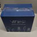 WDF 175Pcs Pink Plastic Plates - Pink and Gold Plates Disposable 25guest Plastic Dinnerware Ideal for Tea Party/Easter/Wedding/Baby Shower/Valentine's Day