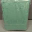 4 Pack 36 x 36 Extra Heavy Absorbency Washable Underpads, Waterproof Quick Drying Nursing Incontinence Reusable Washable Bed Pee Pads for Dogs, Diaper Changing & Adults, Green