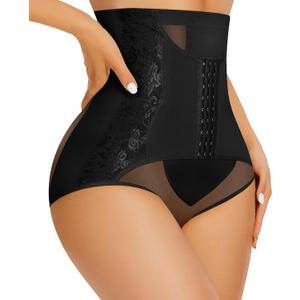 CYDREAM Shapewear Tummy Control Underwear for Women Faja Body Shaper Postpartum High Waisted Slimming Butt Panties Seamless, Medium