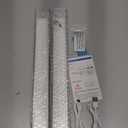 14.7inch Under Cabinet Lighting, 2 Pack Rechargeable Motion Sensor Light Indoor, 5 Levels Dimmable Magnetic Closet Lights, Wireless Under Counter Lights for Kitchen, Stairs,Hallway (Warm White Light)