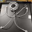 SKEJAO Black Flush Mount Ceiling Light Fixture,4-Light Square Hallway Light Fixtures Ceiling,Light Fixtures Ceiling Mount for Farmhouse,Kitchen,Hall,Bedroom