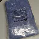 Homaxy Premium Cotton Kitchen Towels 16"x 28", Large Natural Ring Spun 390 GSM Dish Towels, Super Absorbent Terry Kitchen Hand Towels, Soft Tea Towels with Hanging Loop, Navy Blue Check Design, 6 Pack