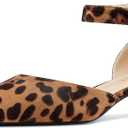 Aachcol Women Kitten Low Heel Ankle Strap Pumps Pointed Toe Sandals Dress Shoes Party Office Wedding 1.5 Inch, Size: 7