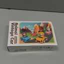 Press to Go Car Toys for Toddlers 1-3, Animal Baby Car Toys,Gifts for One Year Old Boys,Infant Play Vehicle Set for 6-9-12-18 Months,1st Birthday Valentine's Day Gift for 1-2 Years Old Boy Girl